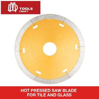 Diamond Cyclone Super Thin 7-Inch Tile Saw Diamond Blade for Cutting Porcelain Tile and Ceramic Tiles