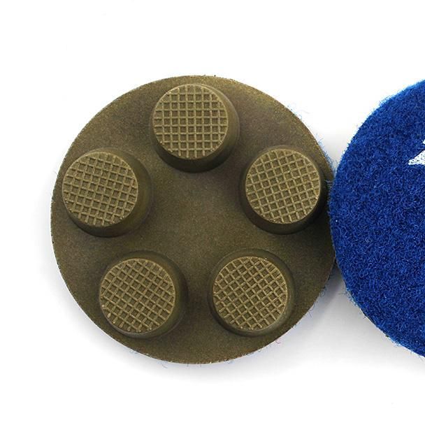 New 3in Diamond Resin Bond Wet Abrasive Floor Polishing Pad