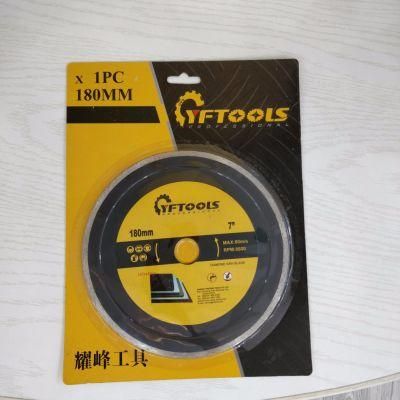 Hot-Press 7&quot; Sharpening Continuous Diamond Saw Blade Cutting Disc