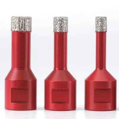 China Manufacturer Vacuum Brazed High-Speed Drill Bit with Wax Cooling