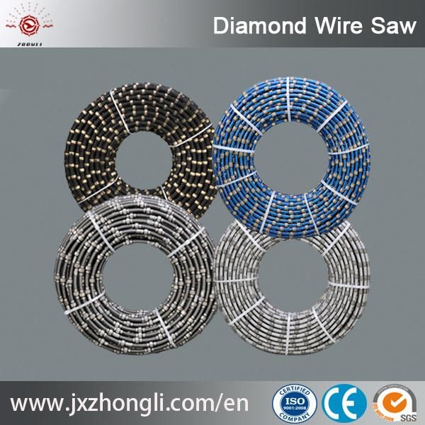 11.0 mm High Efficient Diamond Tool Diamond Wire Saw for Marble