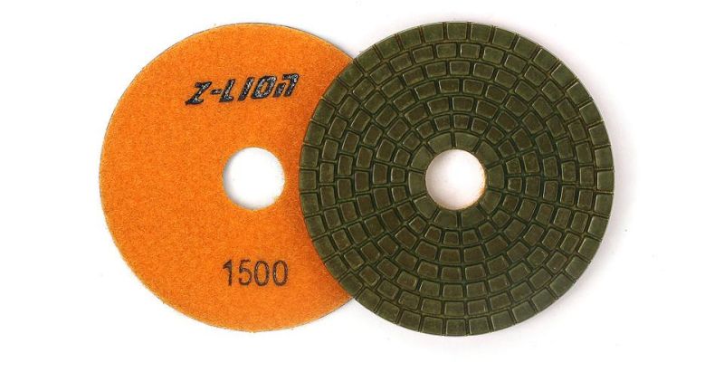 Diamond Rubber Wet Flexible Polishing Disc for Granite Marble Artificial Stone