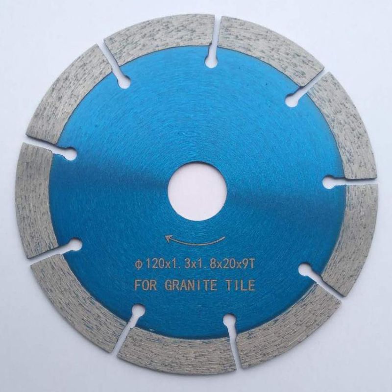 Vietnam Market Wholesale Factory Producing 105 120 130 150mm High Quality Ceramic Tile Porcelain Granite Cutting Blade Disc