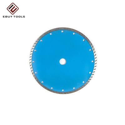 105mm Cold Pressed Sintered Turbo Diamond Saw Blade for Cutting Block, Concrete, Pavers, Brick, Granite, Marble, Quartz, Ceramic etc.