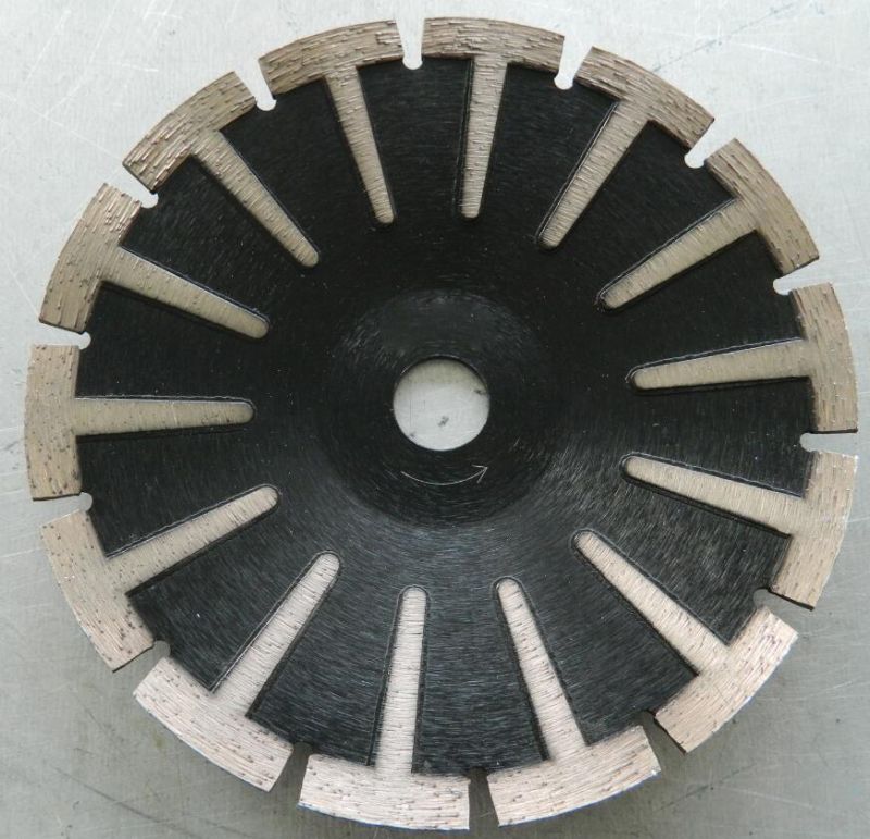 Concave Turbo Blade for Stone Cutting