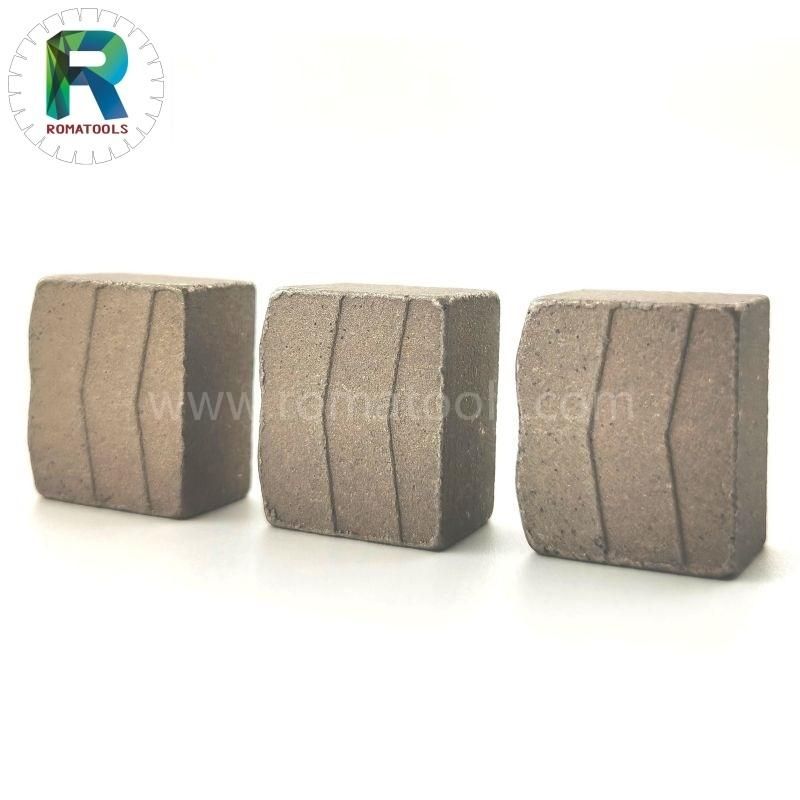 Romatools High Quality Diamond Segments for Hard Granite Cutting