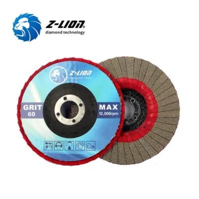 30# Diamond Abrasive Grinding Wheels Stone Glass Ceramic Flap Disc