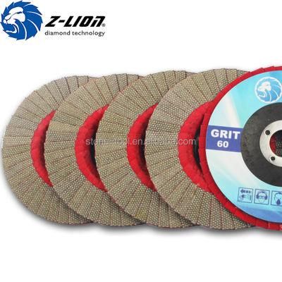 Diamond Grinding Angle Grinder Flap Disc for Stone Concreet Ceramic