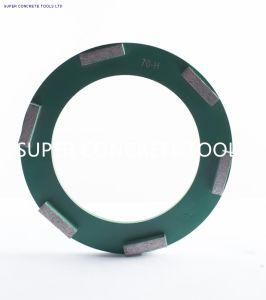 200mm Mts 6 Seg Metal Grinding Plate