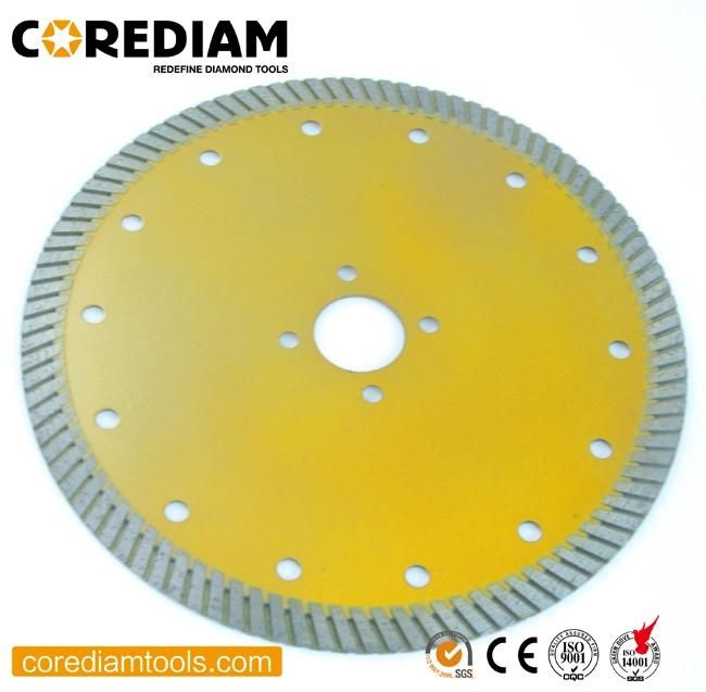 9-Inch/230mm Super Efficiency Turbo Cutting Disc for Stone Materials/Diamond Tool/Cutting Disc