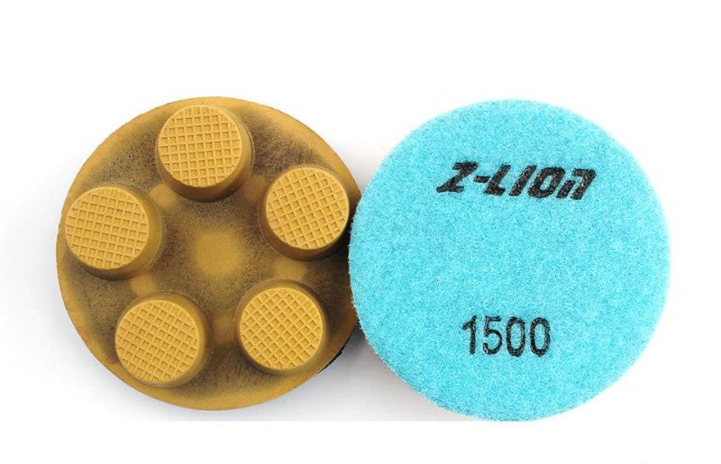 Resin Concrete Diamond Floor Polishing Pad Wet Use