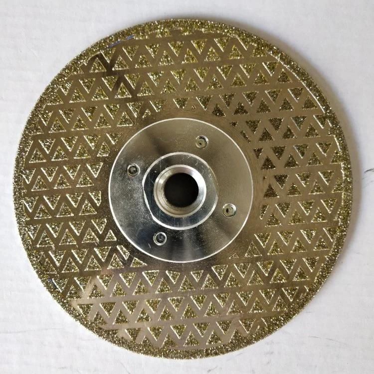 Marble Cutting Disc Electroplated Diamond Saw Blades with M14