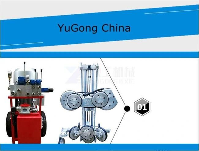 Granite Cutting Machine Stainless Steel Diamond Wire Saw Machine