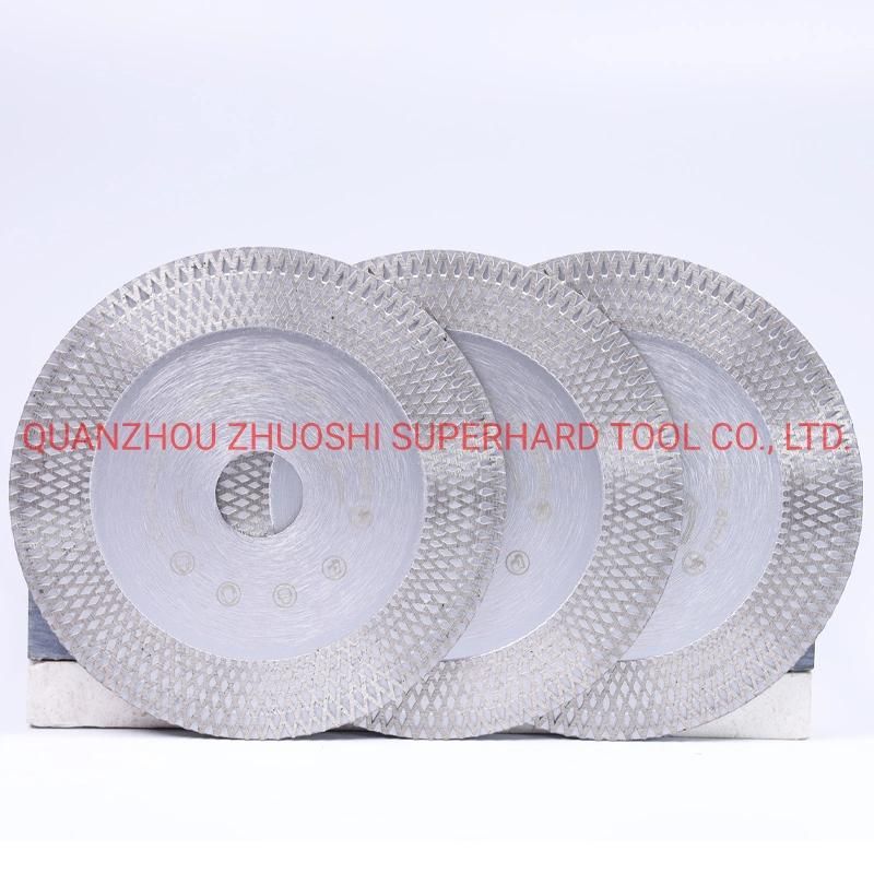 Porcelain Diamond Saw Blade 45 Degree Cutting Blade Cutting and Polishing Saw Blade for Ceramic