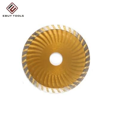 Strengthen Turbo Wave Diamond Saw Blade for Cutting Concrete