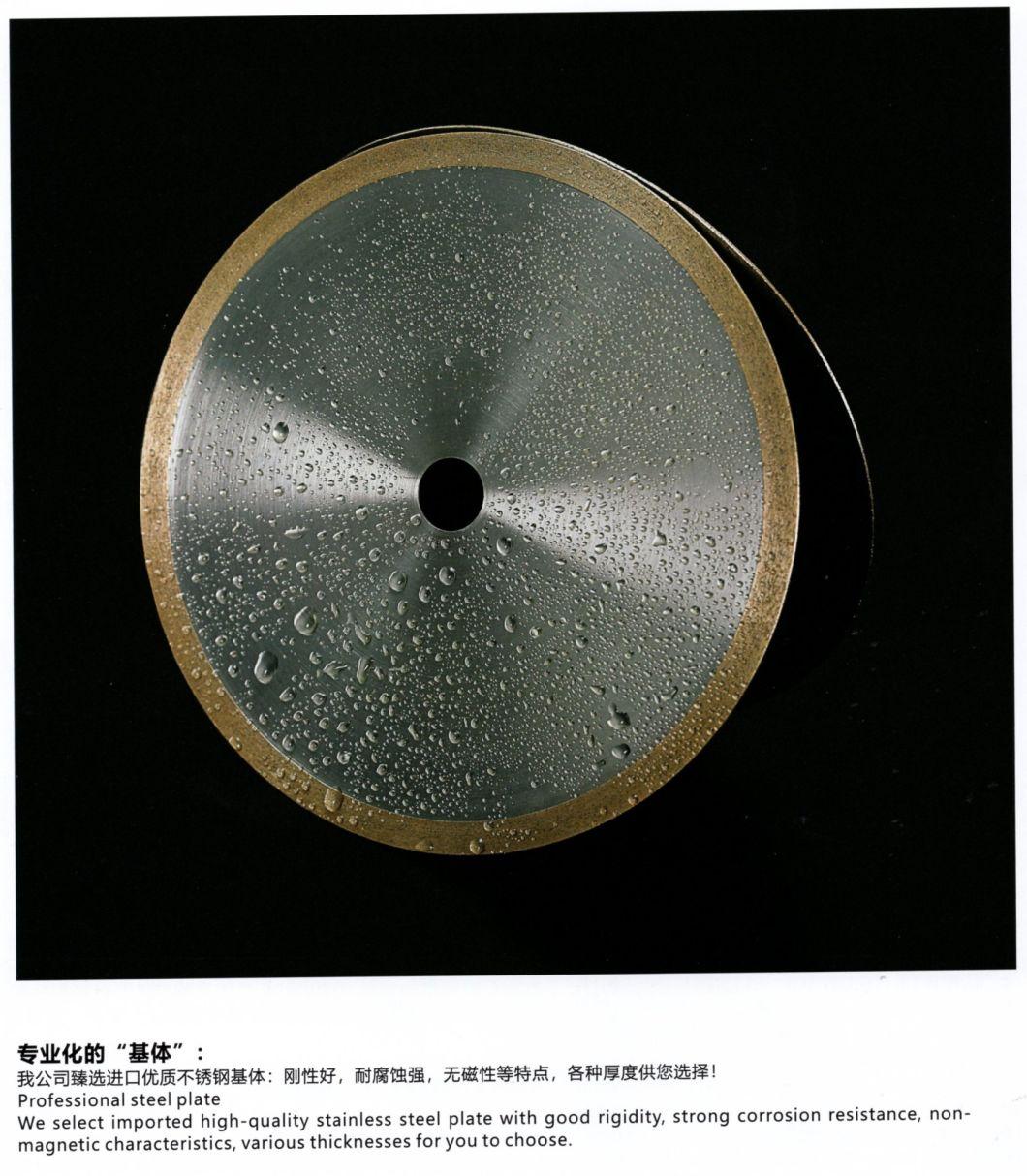 Metal Bonded Diamond Cutting Disc for Fuse Glass Tube and Quartz Tube