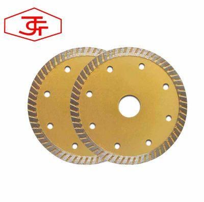Excellent Turbo Sintered 105mm Diamond Wet/Dry Cutting Saw Blade