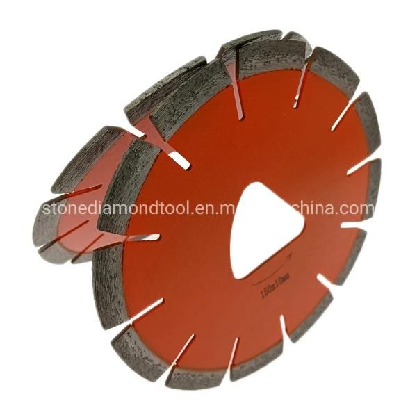 150mm Granite Laser Weld Diamond Cutting Disc Saw Blade