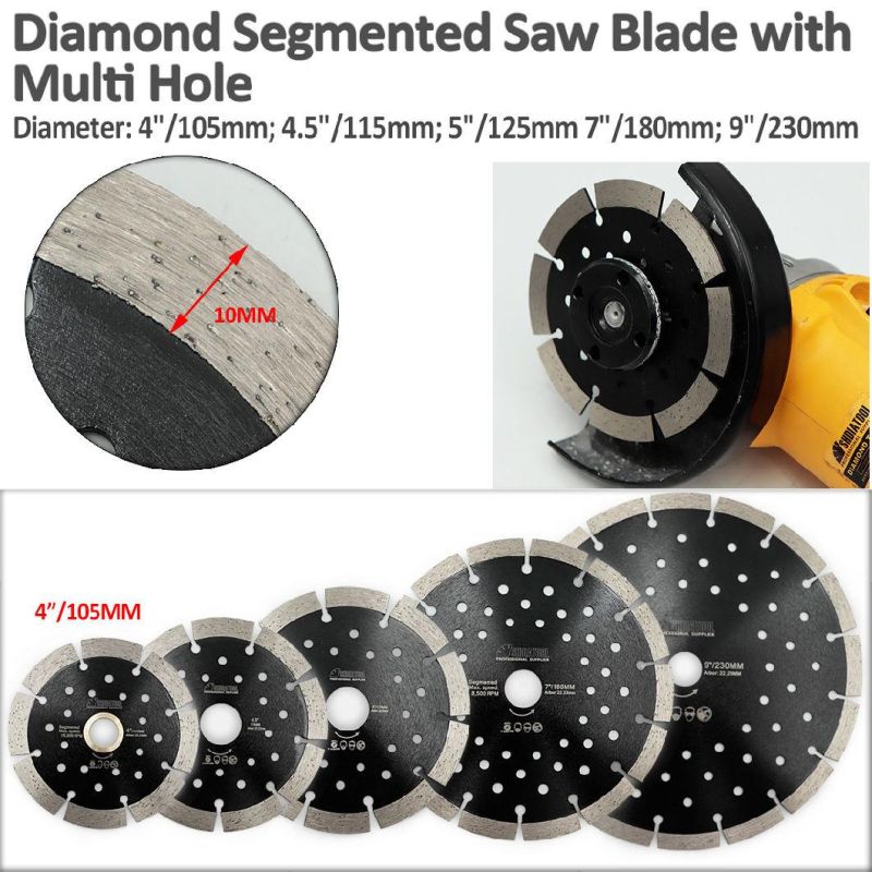 Diamond Segmented Saw Blade with Multi Hole