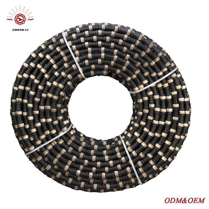 11.0 mm High Efficient Diamond Tool Diamond Wire Saw for Marble