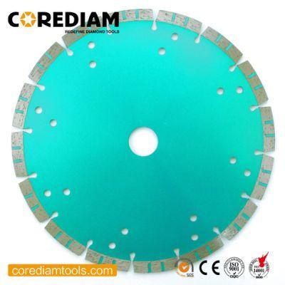 230mm Sinter Hot-Pressed Diamond Concrete Blade with Turbo Segment