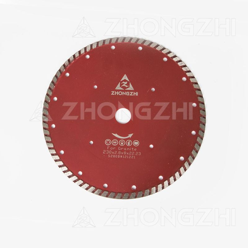 9′′ Long Working Life Diamond Wide Turbo Rim Blade