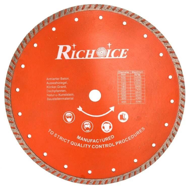 Richoice 5" 125mm Universal Superfast Diamond Blade 25.4mm Bore