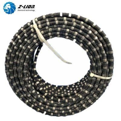 11mm Rubber Spring Diamond Wire Cutting Rope Saw for Concrete/Construction/Projects