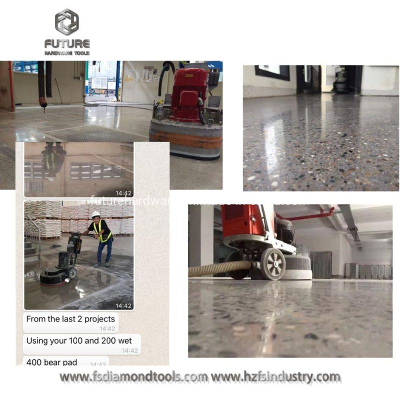 Epoxy Floor PCD Diamond Segments Concrete Floor