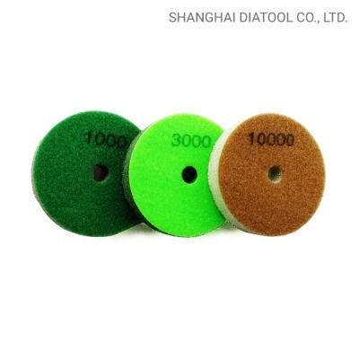 4&quot; Thickened Sponge Diamond Polishing Pads