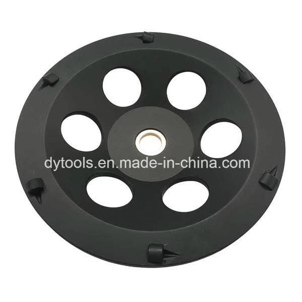 Silver Welded PCD Grinding Cup Wheel with 5/8-11 Connection