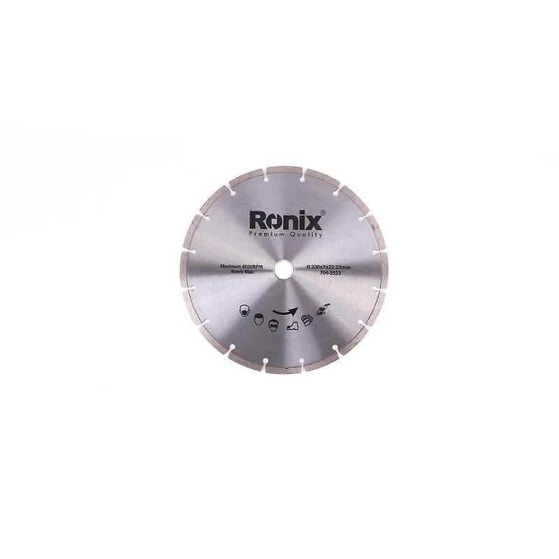 Ronix 4.5′′ 4.9′′ 7′′ 9′′ 115/125/180/230mm Tools Cutter Diamond Disk Circular Saw Blades for Cutting Marble Concrete Granite Cutting Disk