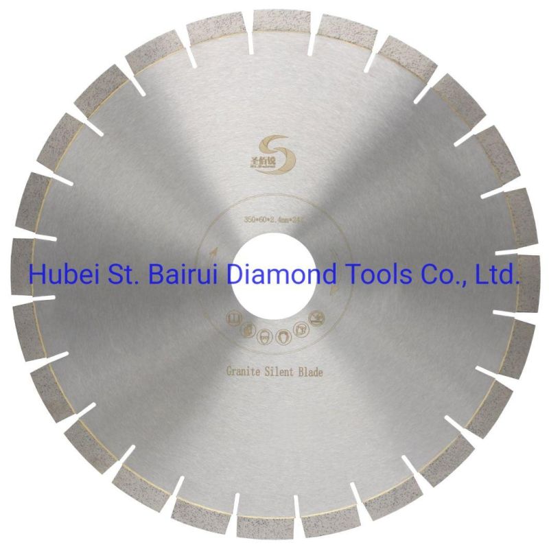 14inch 350mm Sandwich Silent Steel Core Segmented Granite Cutting Circular Diamond Saw Blade Cutting Tools