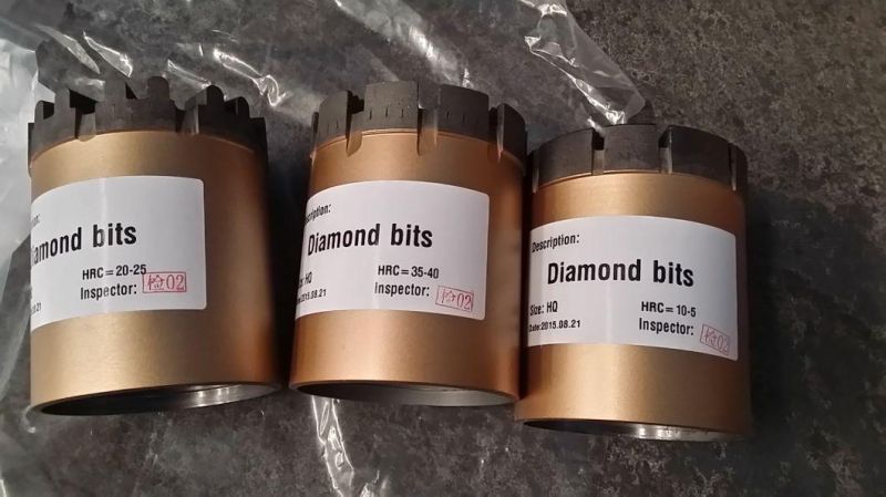 Bq Surface Set Diamond Core Bits