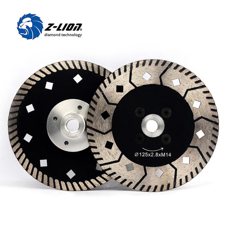 Diamond Wet Use Double Side Cutting & Grinding Disc with M14 Flange