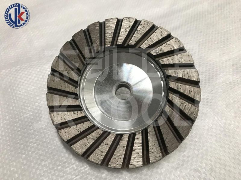 Factory Direct Diamond Cup Wheel with Aluminium Base 100mm M14 for Grinding Granite Stone