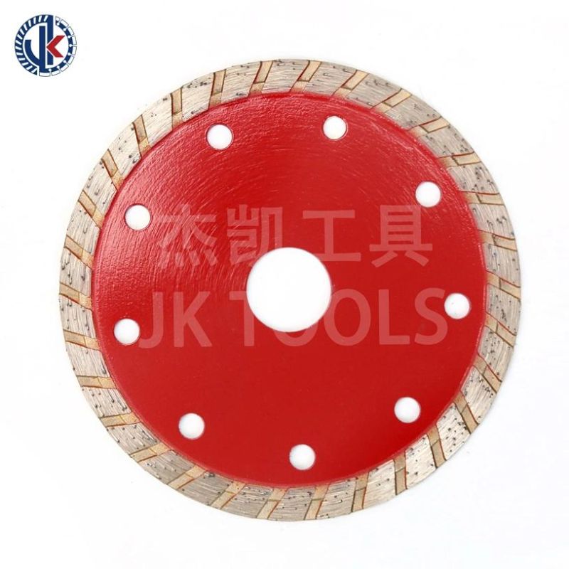 Jk Diamond Saw Blade/Diamond Turbo Cutting Disc for Granite Stone Marble Concrete Brick Under Hot Press Technology