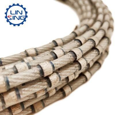 Profiling Ropes High Efficiency for Marble for Granite Diamond Wire Saw D9.0