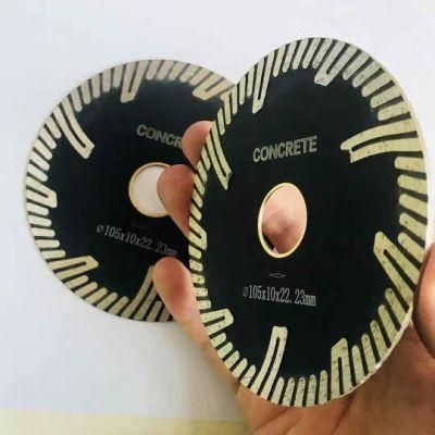 4 Inch Diamond Hot Press Sintered Turbo Saw Blades for Concrete