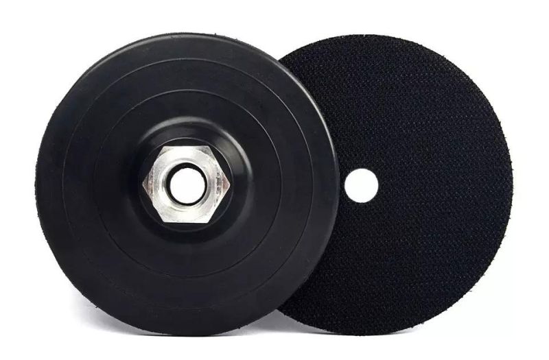 4 Inch/100mm Black Plastic Backer Holder Pad for Angle Grinder