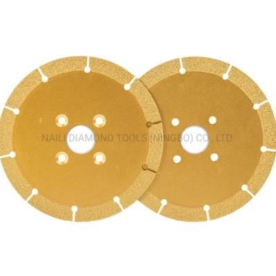 Qifeng Manufacturer Power Tools Vacuum Brazed Diamond Cutting Blade/Diamond Tools/Diamond Saw Blade for Marble