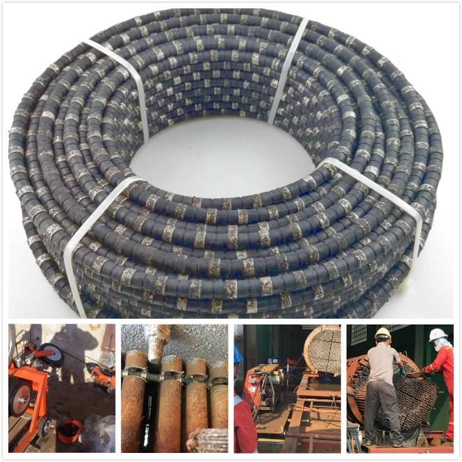 Electroplated Diamond Wire for Steel Pipe and Reinforced Concrete Cutting