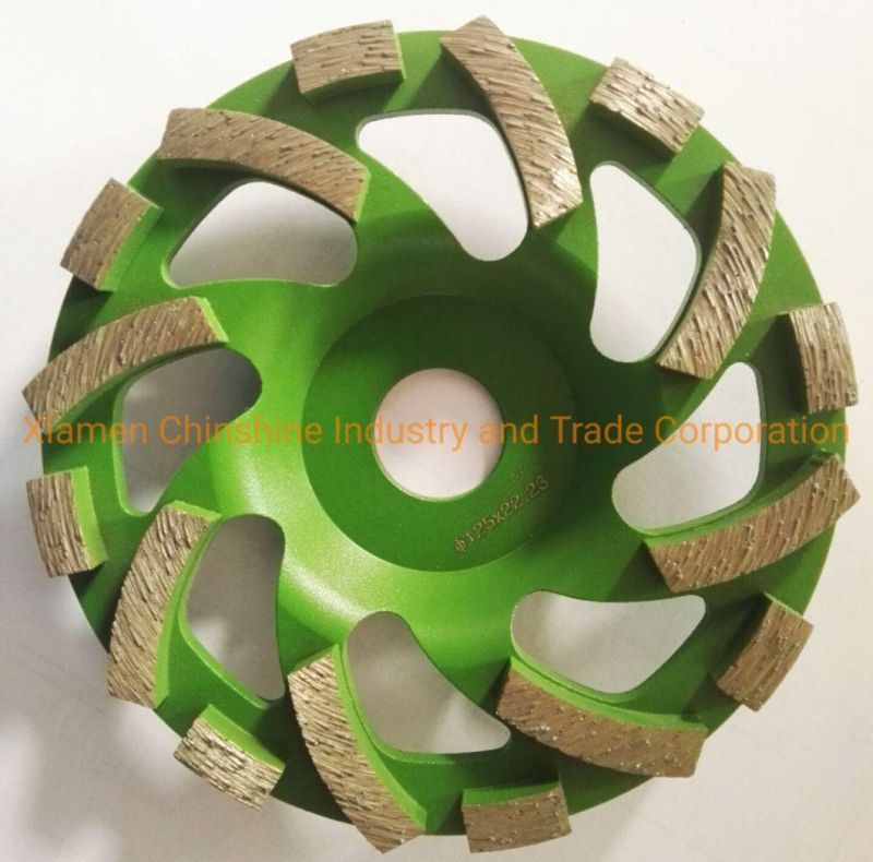 4.5" 115mm Concrete and Stone Diamond Grinding Cup Wheel