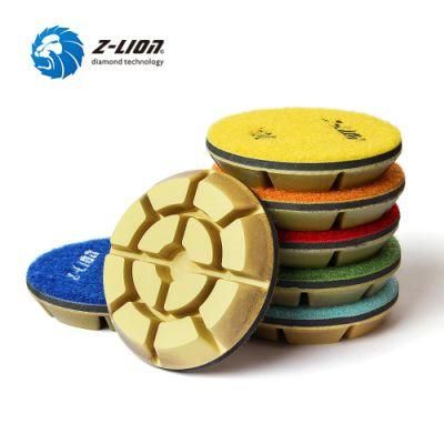 4inch Diamond Resin Bond Wet Polishing Pad Concrete Floor Grinding Wheel