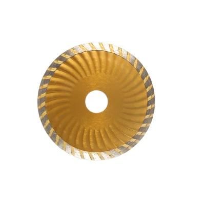 Hot Press Sintered Wave Turbo PCD Cutting Diamond Saw Blade