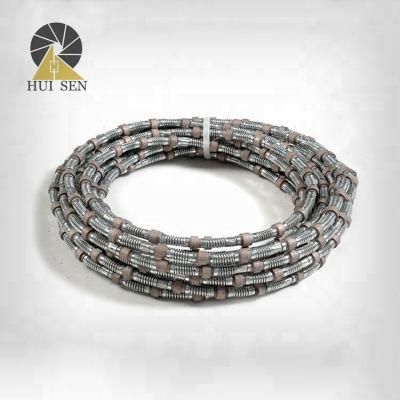 Cutting Stone Tool Diamond Wire Rope Saw for Reinforced Concrete