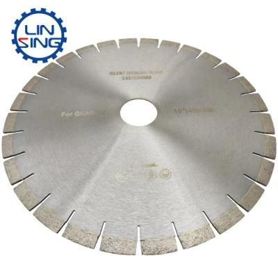 Linsing Silent Diamond Saw Blade for Sandstone Cutting D400