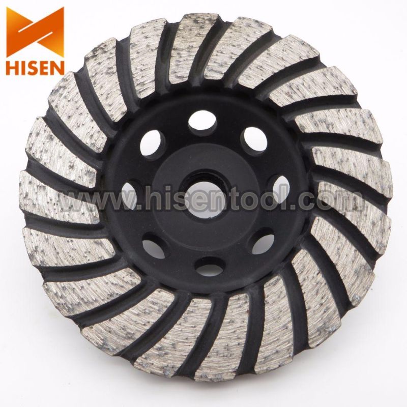 High Quality 100mm Turbo Diamond Cup Wheel for Stone