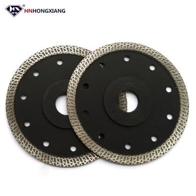 Segmented Turbo Rim Continuous Edge Diamond Saw Blade