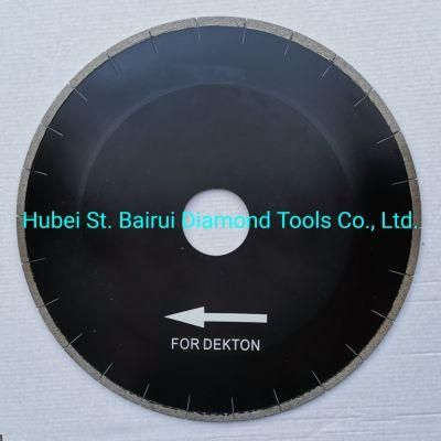 D350 Diamond Tools Diamond Saw Blade for Dekton Cutting with Smooth Cutting No Chipping.